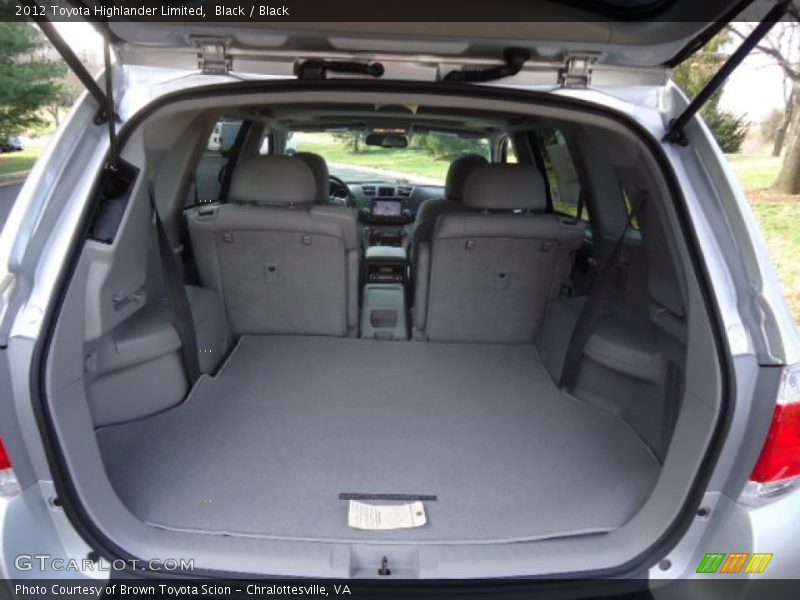 Black / Black 2012 Toyota Highlander Limited