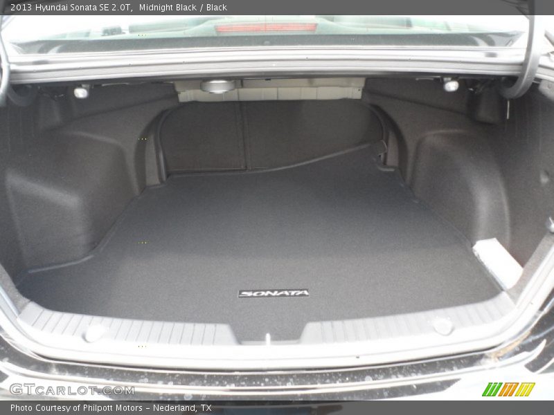 Midnight Black / Black 2013 Hyundai Sonata SE 2.0T