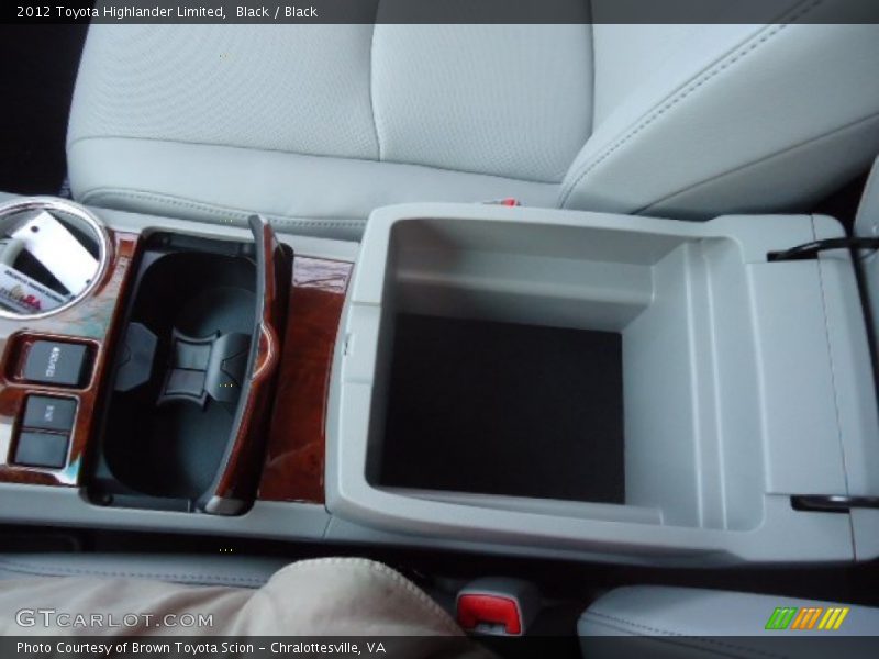 Black / Black 2012 Toyota Highlander Limited