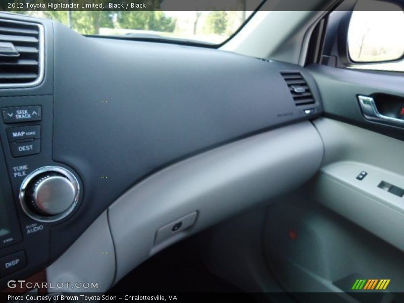 Black / Black 2012 Toyota Highlander Limited