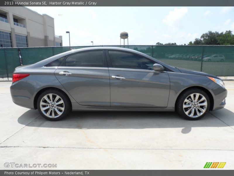 Harbor Gray Metallic / Gray 2013 Hyundai Sonata SE