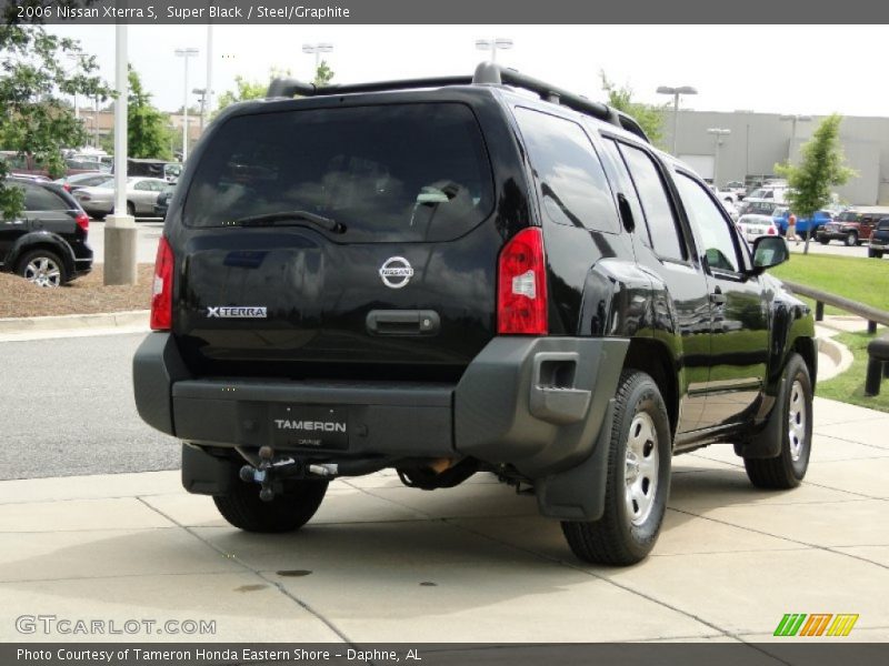 Super Black / Steel/Graphite 2006 Nissan Xterra S