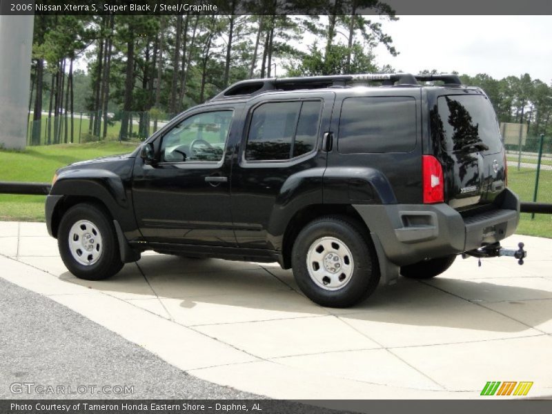 Super Black / Steel/Graphite 2006 Nissan Xterra S