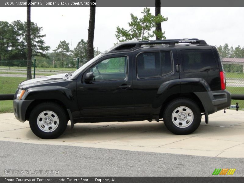 Super Black / Steel/Graphite 2006 Nissan Xterra S