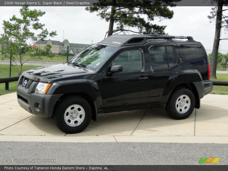 Super Black / Steel/Graphite 2006 Nissan Xterra S