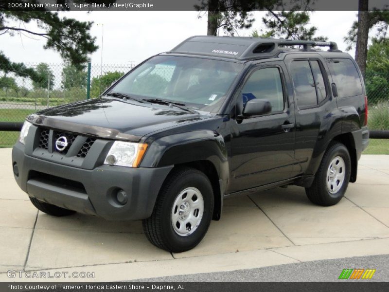 Super Black / Steel/Graphite 2006 Nissan Xterra S