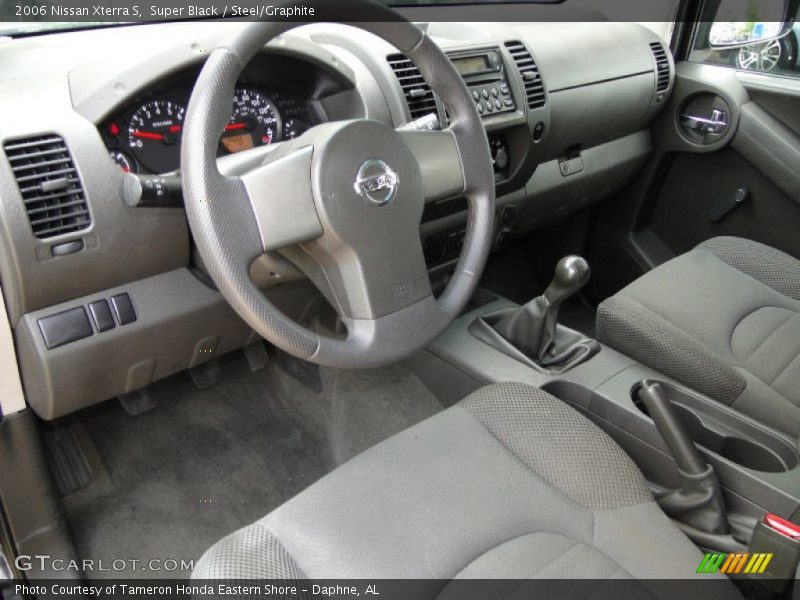 Super Black / Steel/Graphite 2006 Nissan Xterra S