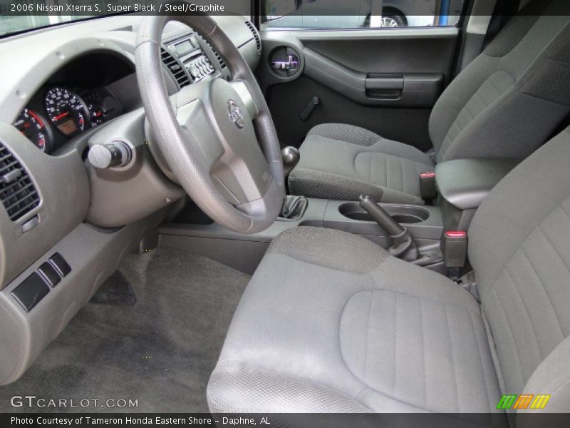 Super Black / Steel/Graphite 2006 Nissan Xterra S