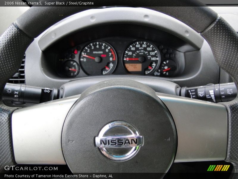 Super Black / Steel/Graphite 2006 Nissan Xterra S