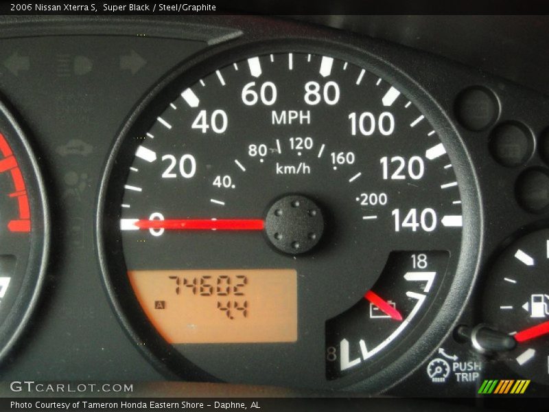 Super Black / Steel/Graphite 2006 Nissan Xterra S