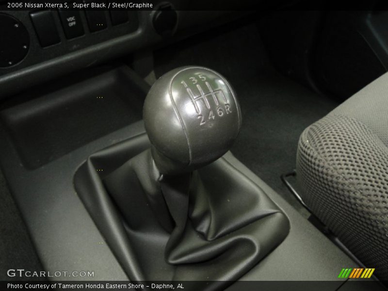 Super Black / Steel/Graphite 2006 Nissan Xterra S