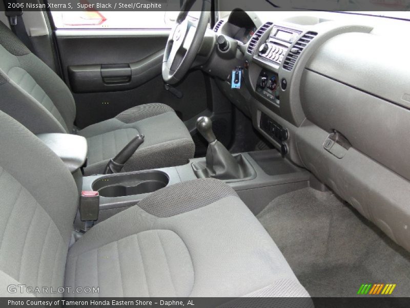 Super Black / Steel/Graphite 2006 Nissan Xterra S