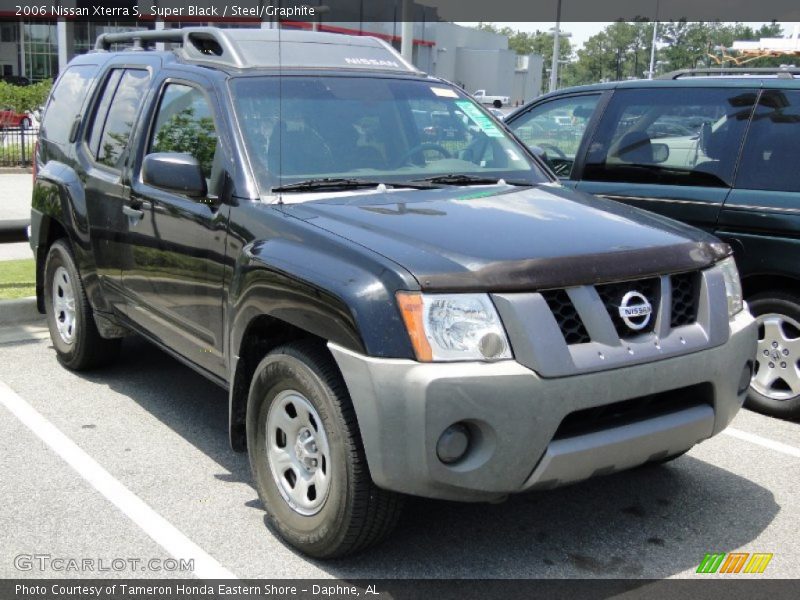Super Black / Steel/Graphite 2006 Nissan Xterra S