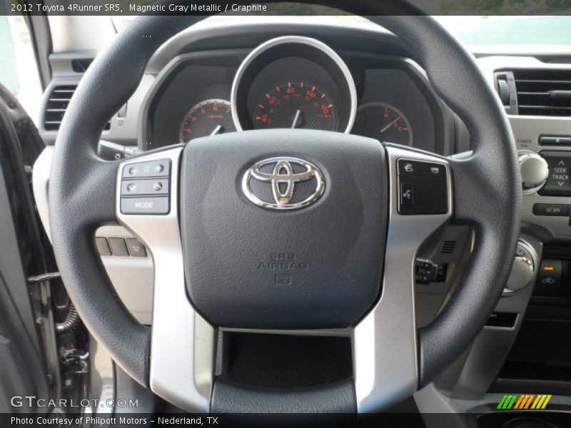 Magnetic Gray Metallic / Graphite 2012 Toyota 4Runner SR5