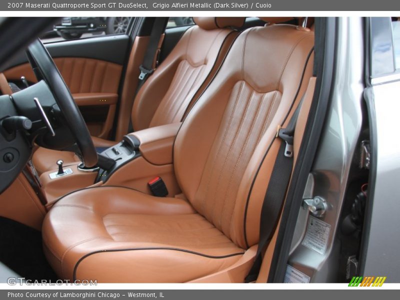Front Seat of 2007 Quattroporte Sport GT DuoSelect
