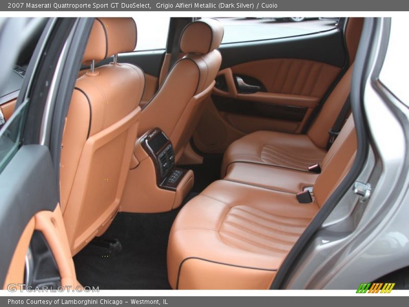 Rear Seat of 2007 Quattroporte Sport GT DuoSelect