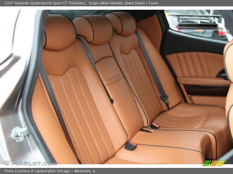 Grigio Alfieri Metallic (Dark Silver) / Cuoio 2007 Maserati Quattroporte Sport GT DuoSelect