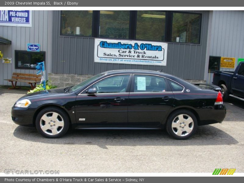 Black / Ebony 2009 Chevrolet Impala SS