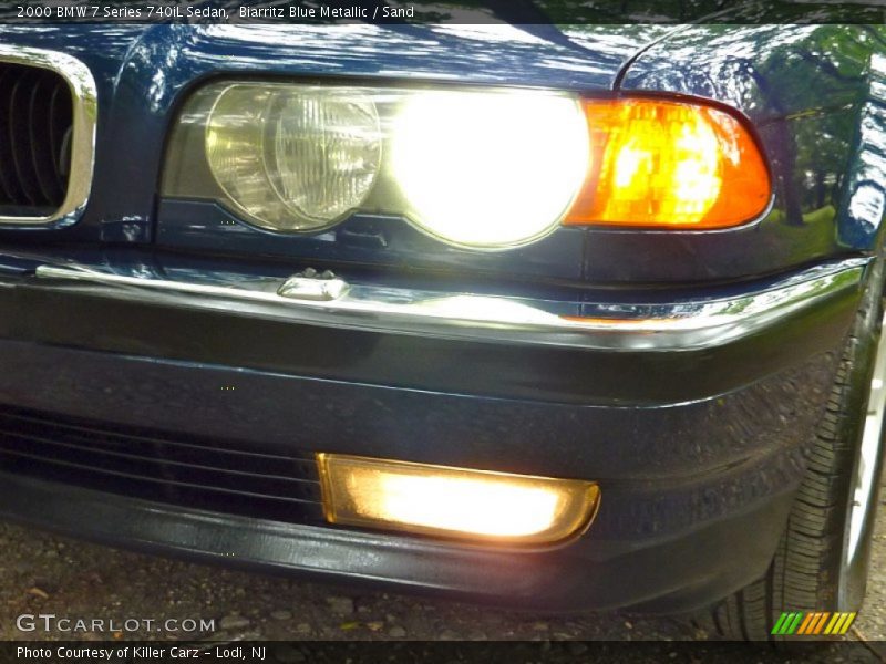 Biarritz Blue Metallic / Sand 2000 BMW 7 Series 740iL Sedan