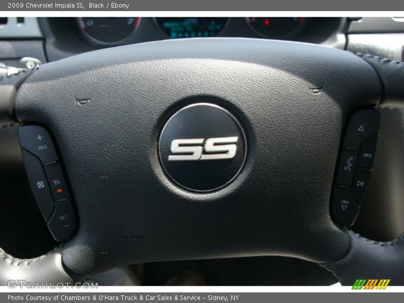 Black / Ebony 2009 Chevrolet Impala SS