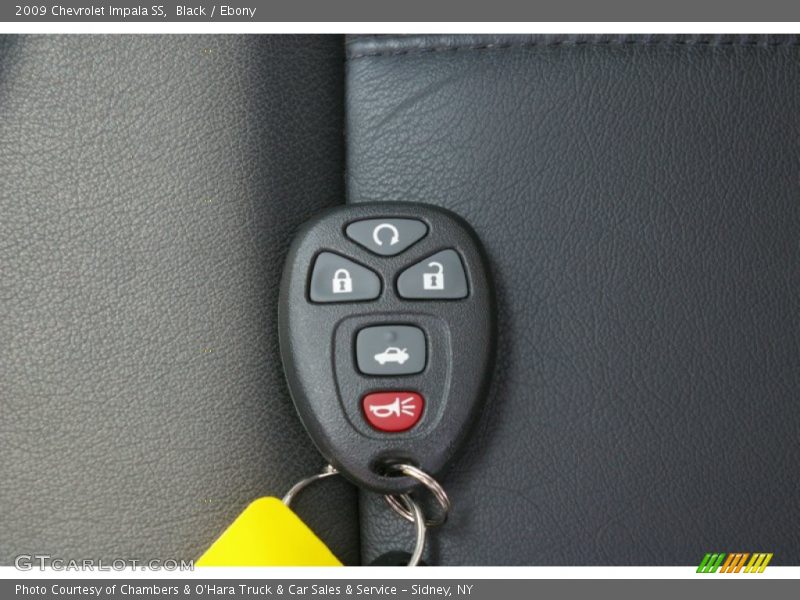Black / Ebony 2009 Chevrolet Impala SS