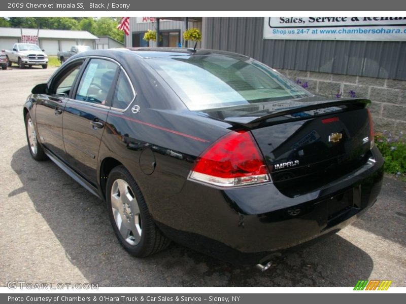 Black / Ebony 2009 Chevrolet Impala SS
