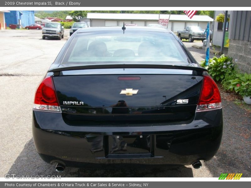 Black / Ebony 2009 Chevrolet Impala SS