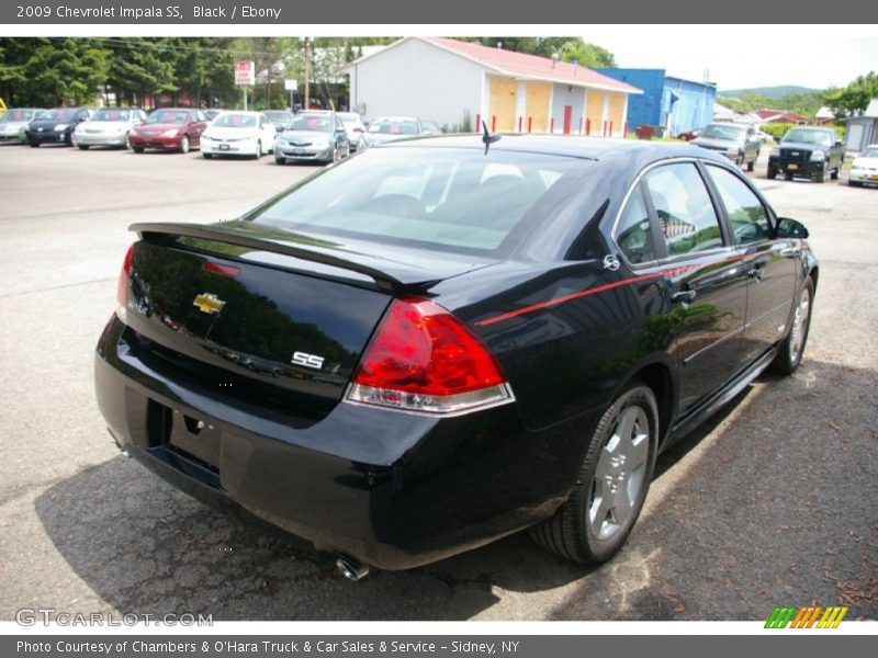 Black / Ebony 2009 Chevrolet Impala SS