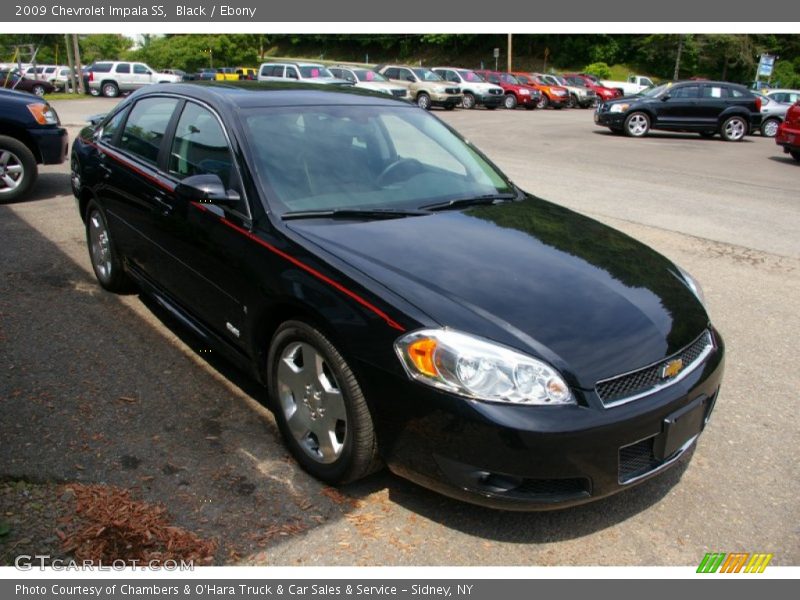 Black / Ebony 2009 Chevrolet Impala SS