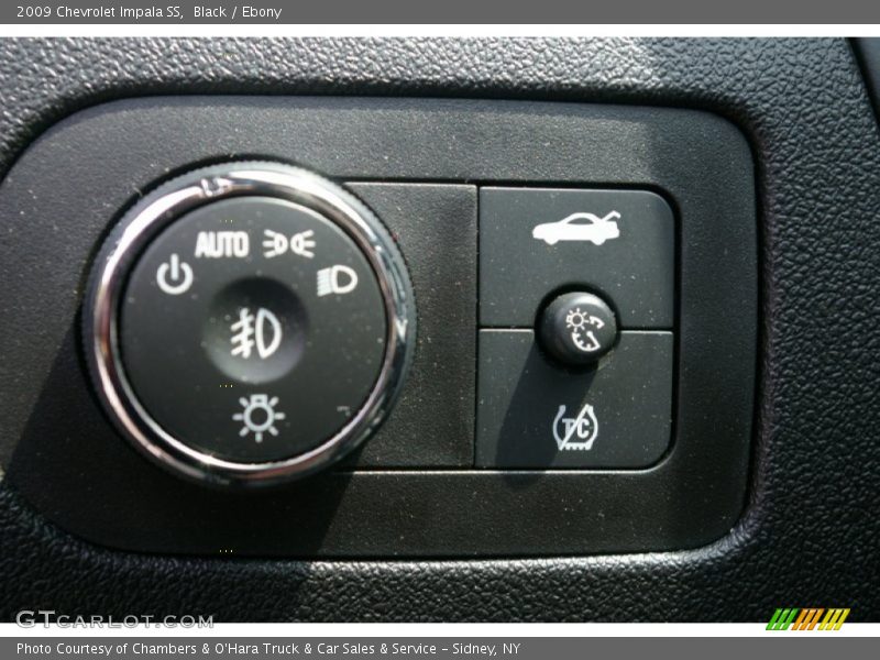 Black / Ebony 2009 Chevrolet Impala SS
