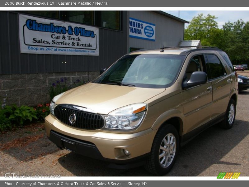 Cashmere Metallic / Neutral 2006 Buick Rendezvous CX