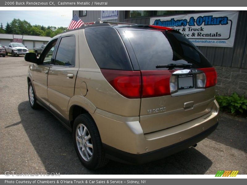 Cashmere Metallic / Neutral 2006 Buick Rendezvous CX