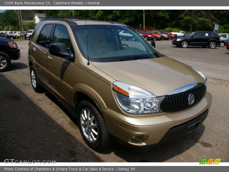 Cashmere Metallic / Neutral 2006 Buick Rendezvous CX