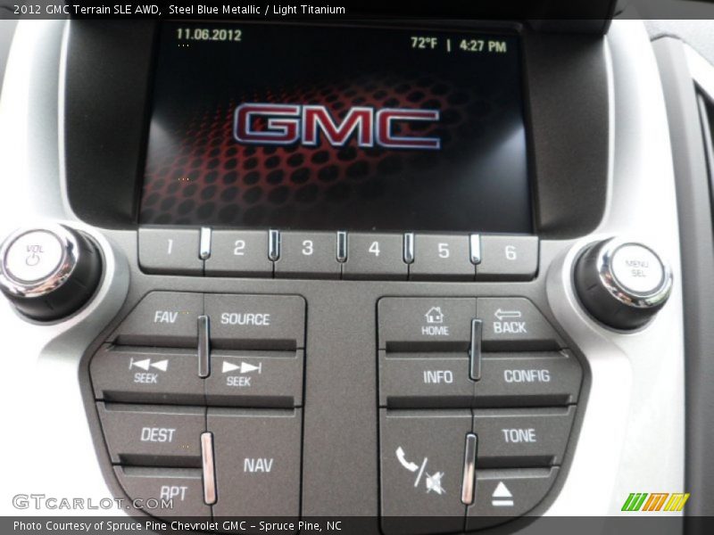 Steel Blue Metallic / Light Titanium 2012 GMC Terrain SLE AWD
