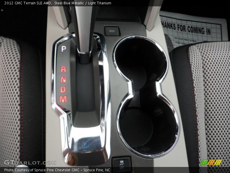 Steel Blue Metallic / Light Titanium 2012 GMC Terrain SLE AWD