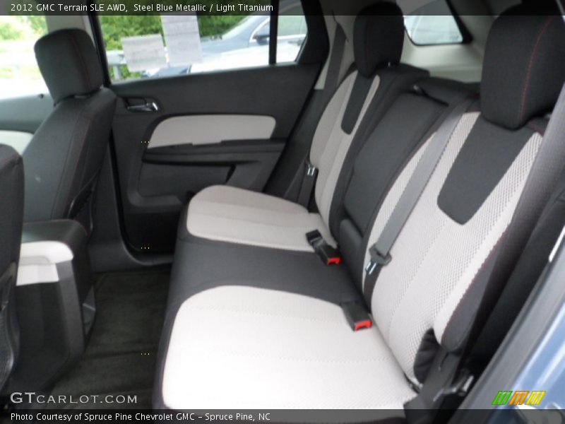 Steel Blue Metallic / Light Titanium 2012 GMC Terrain SLE AWD