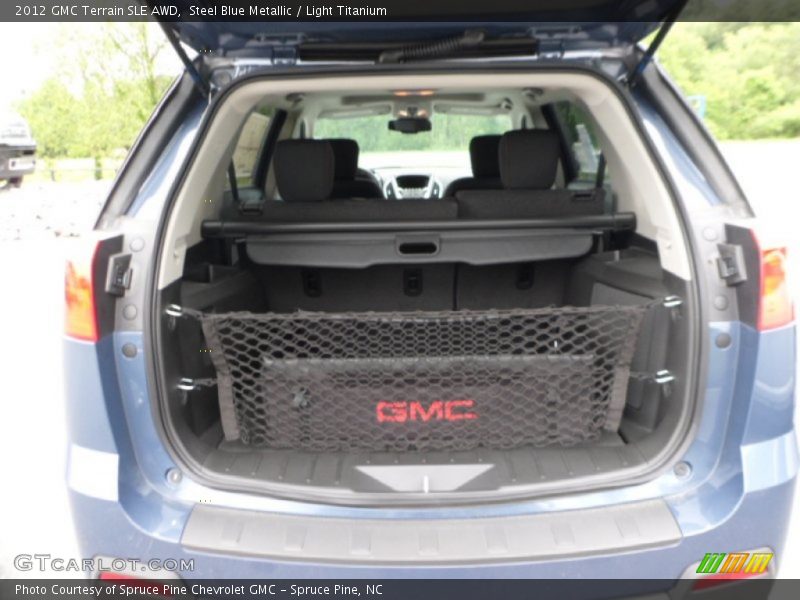 Steel Blue Metallic / Light Titanium 2012 GMC Terrain SLE AWD