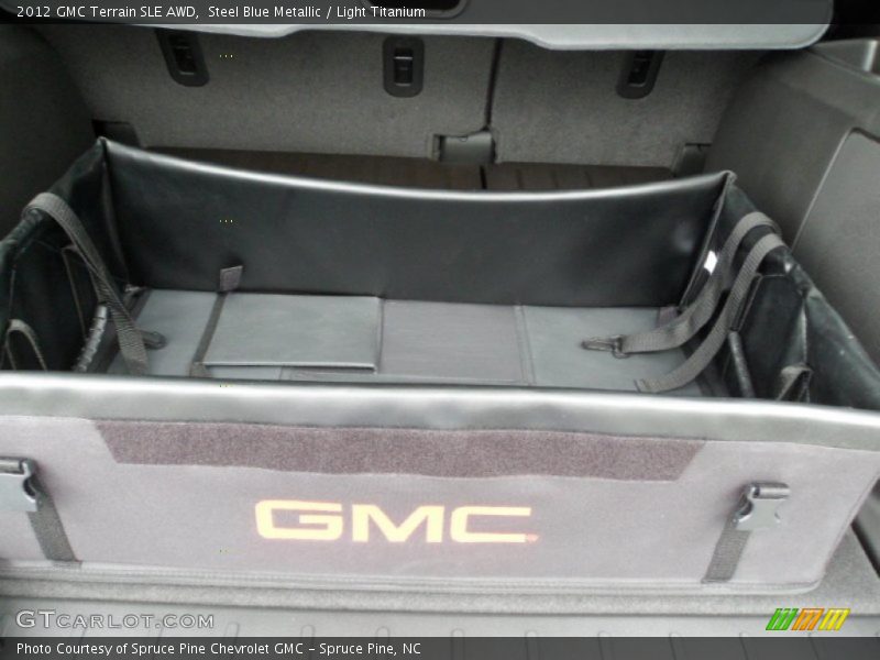 Steel Blue Metallic / Light Titanium 2012 GMC Terrain SLE AWD