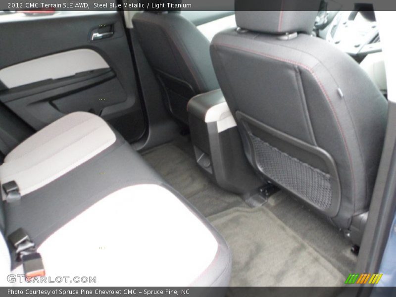 Steel Blue Metallic / Light Titanium 2012 GMC Terrain SLE AWD