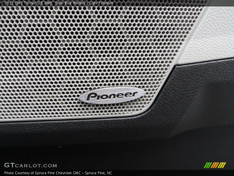 Steel Blue Metallic / Light Titanium 2012 GMC Terrain SLE AWD