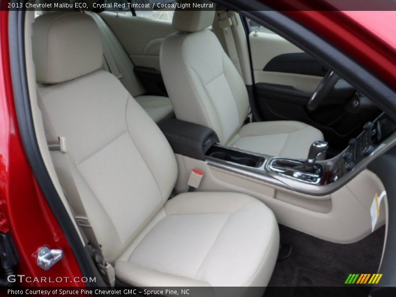 Crystal Red Tintcoat / Cocoa/Light Neutral 2013 Chevrolet Malibu ECO
