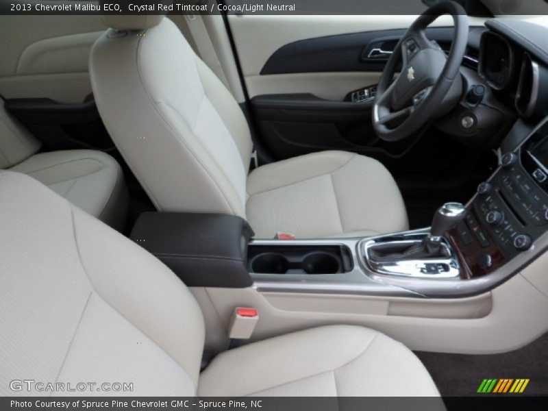 Crystal Red Tintcoat / Cocoa/Light Neutral 2013 Chevrolet Malibu ECO