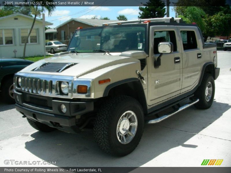 Desert Sand Metallic / Wheat 2005 Hummer H2 SUT