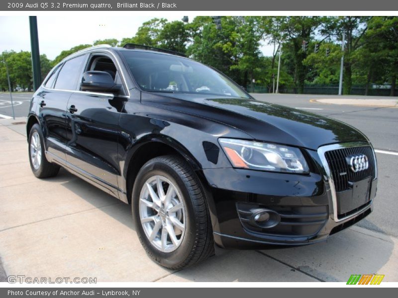 Brilliant Black / Black 2009 Audi Q5 3.2 Premium quattro