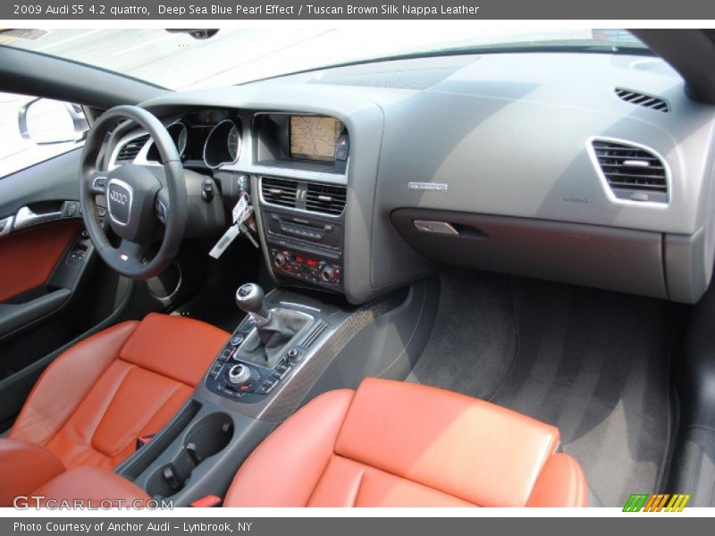 Dashboard of 2009 S5 4.2 quattro