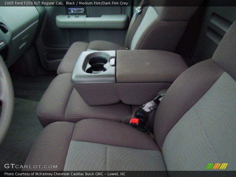 Black / Medium Flint/Dark Flint Grey 2005 Ford F150 XLT Regular Cab