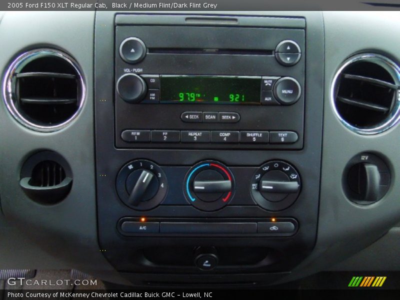 Black / Medium Flint/Dark Flint Grey 2005 Ford F150 XLT Regular Cab