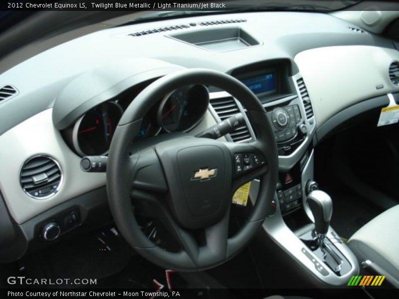 Twilight Blue Metallic / Light Titanium/Jet Black 2012 Chevrolet Equinox LS