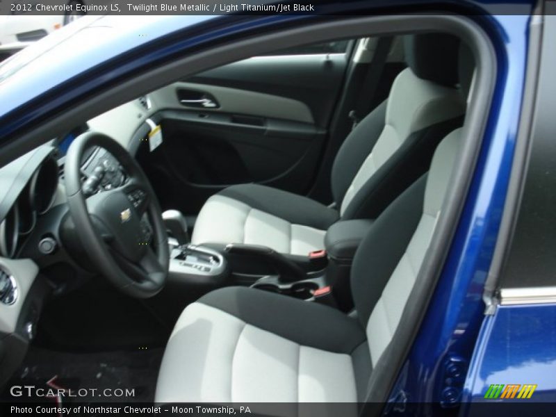 Twilight Blue Metallic / Light Titanium/Jet Black 2012 Chevrolet Equinox LS