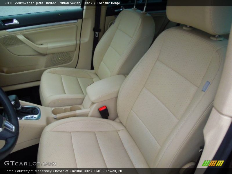 Black / Cornsilk Beige 2010 Volkswagen Jetta Limited Edition Sedan